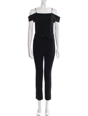 Theory Square Neckline Jumpsuit