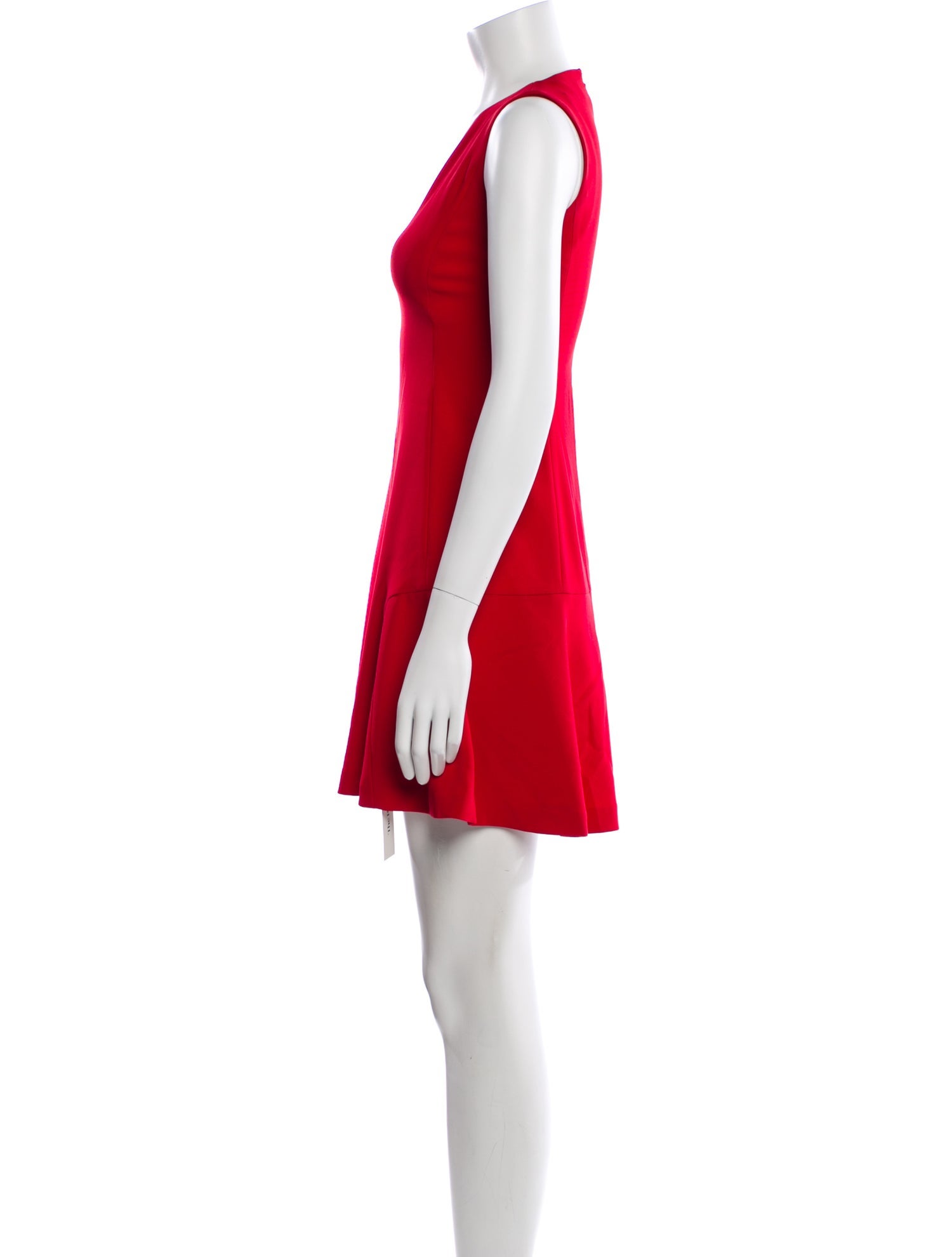 Theory V-Neck Mini Dress