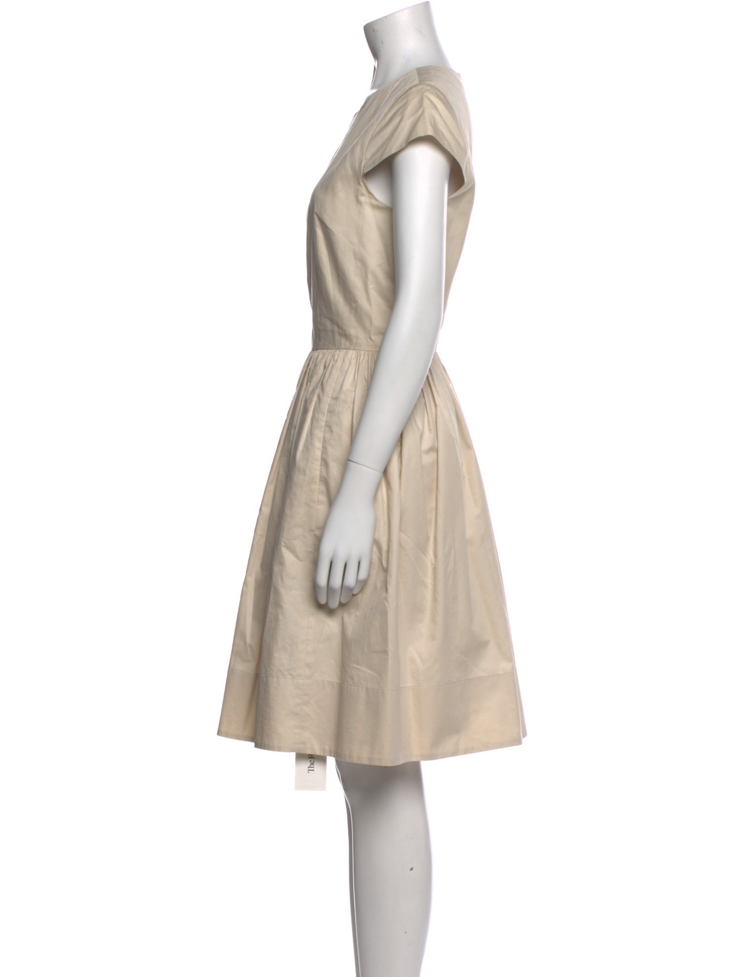 Theory Scoop Neck Knee-Length Dress