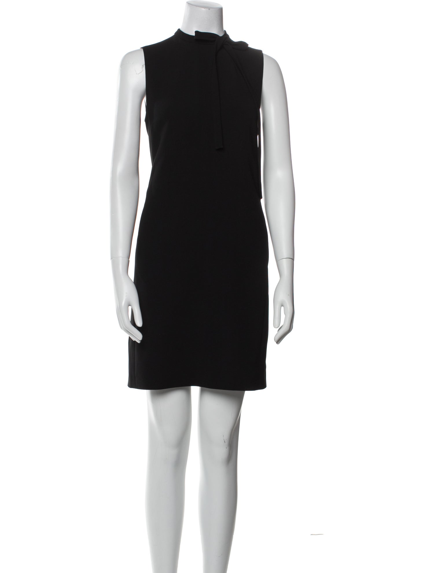 Theory Mock Neck Mini Dress