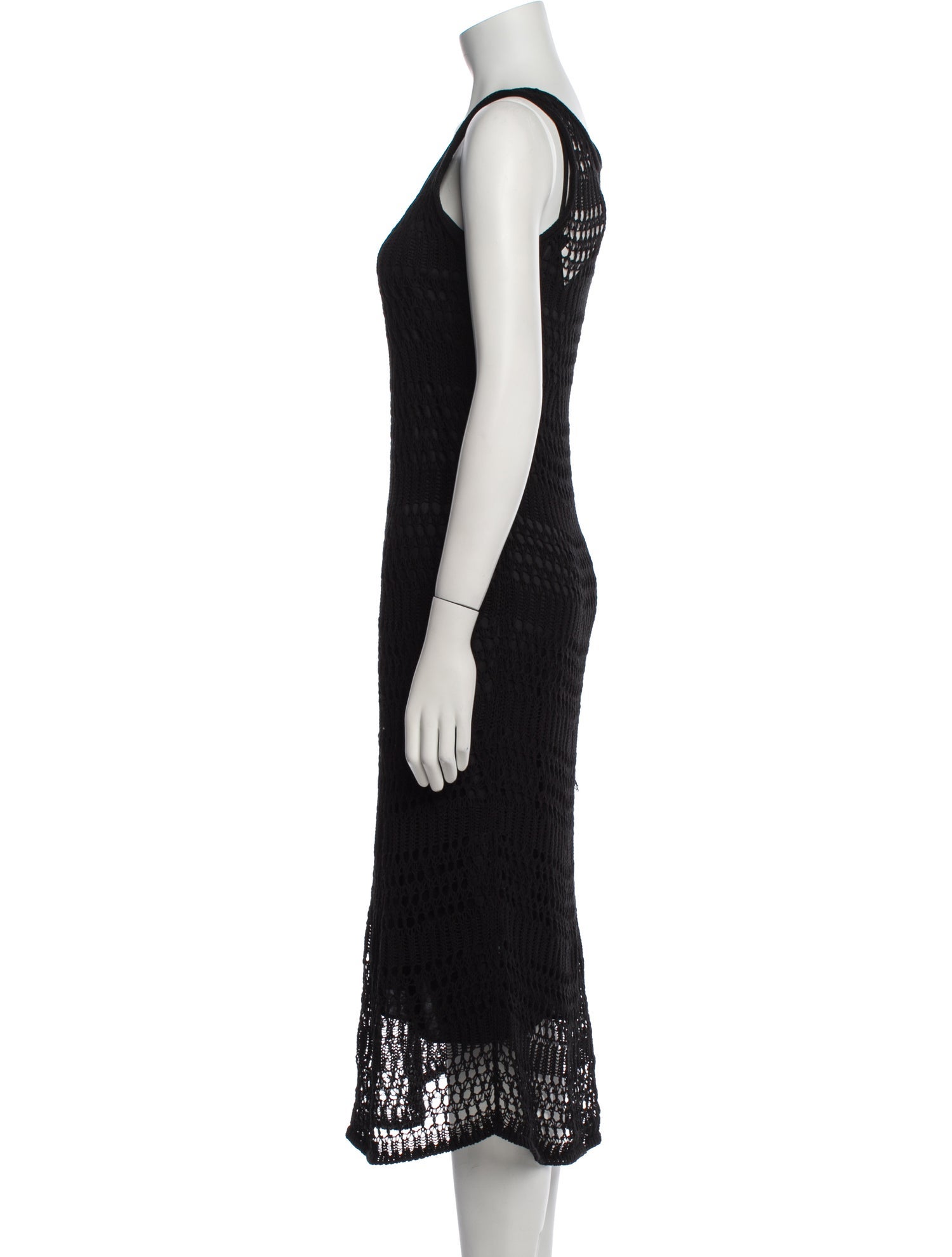 Theory Square Neckline Long Dress