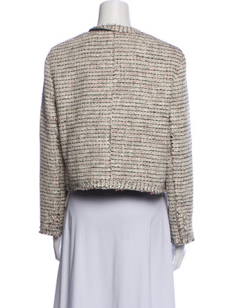 Theory Tweed Pattern Evening Jacket