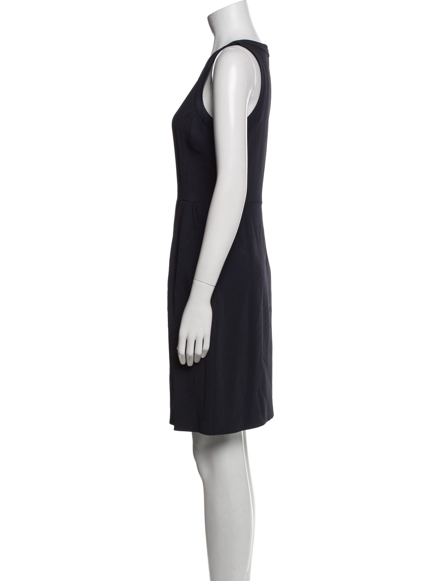 Theory Scoop Neck Knee-Length Dress