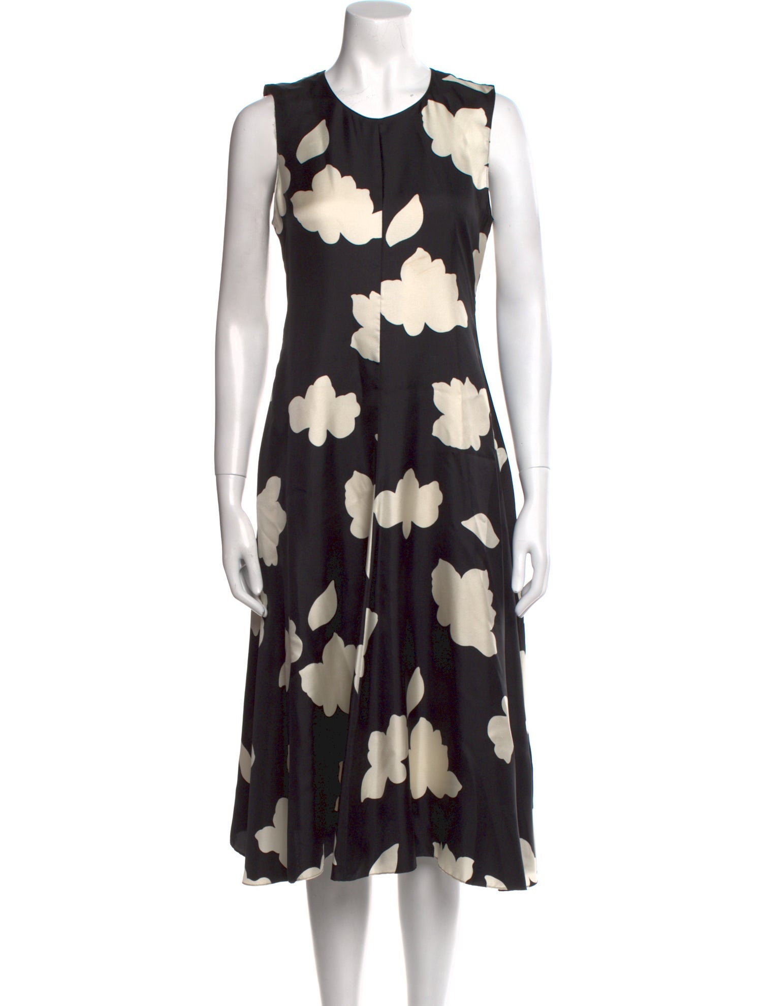 Theory Silk Midi Length Dress