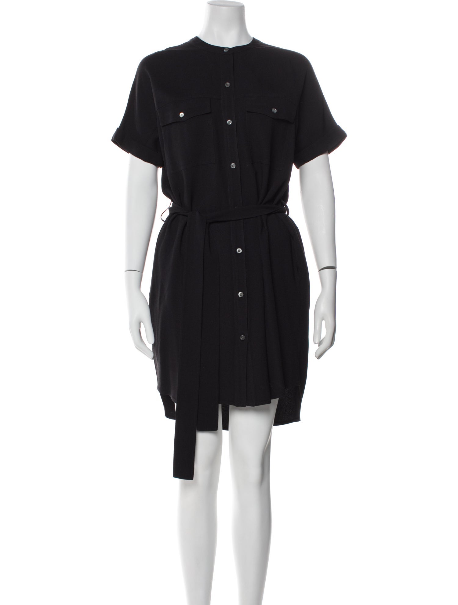 Theory Crew Neck Mini Dress