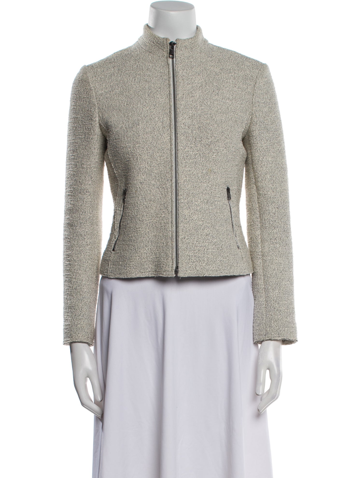 Theory Tweed Pattern Jacket