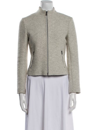 Theory Tweed Pattern Jacket