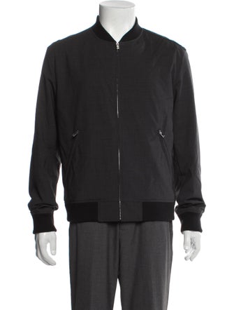 Theory Virgin Wool Bomber Jacket