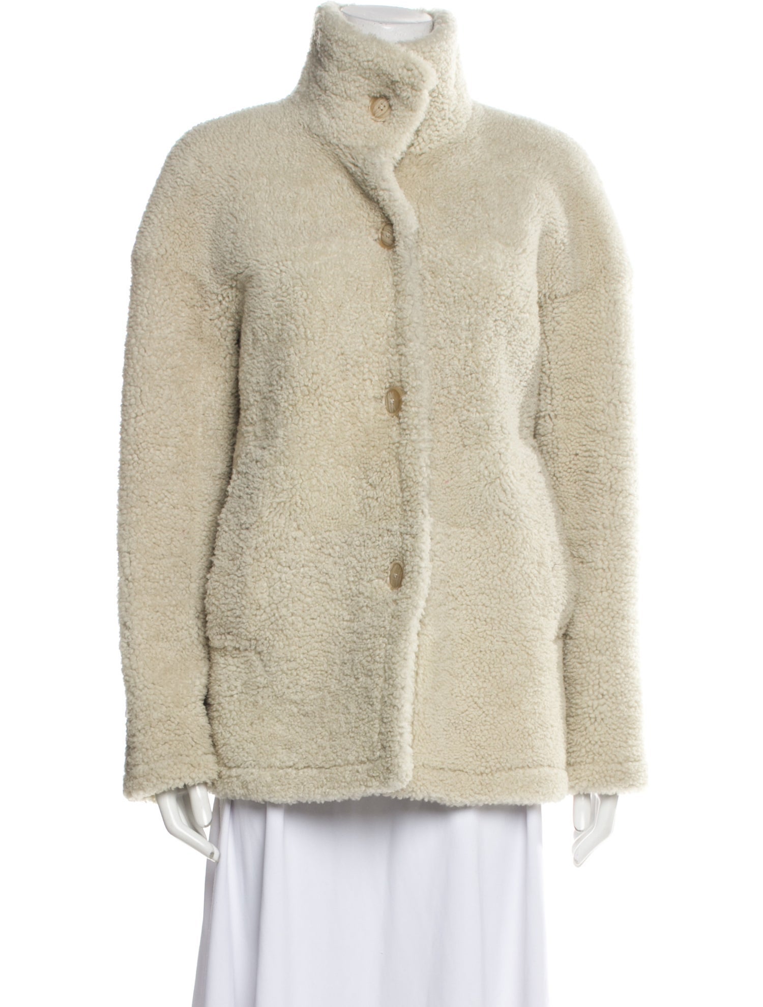 Theory Shearling Fur Coat