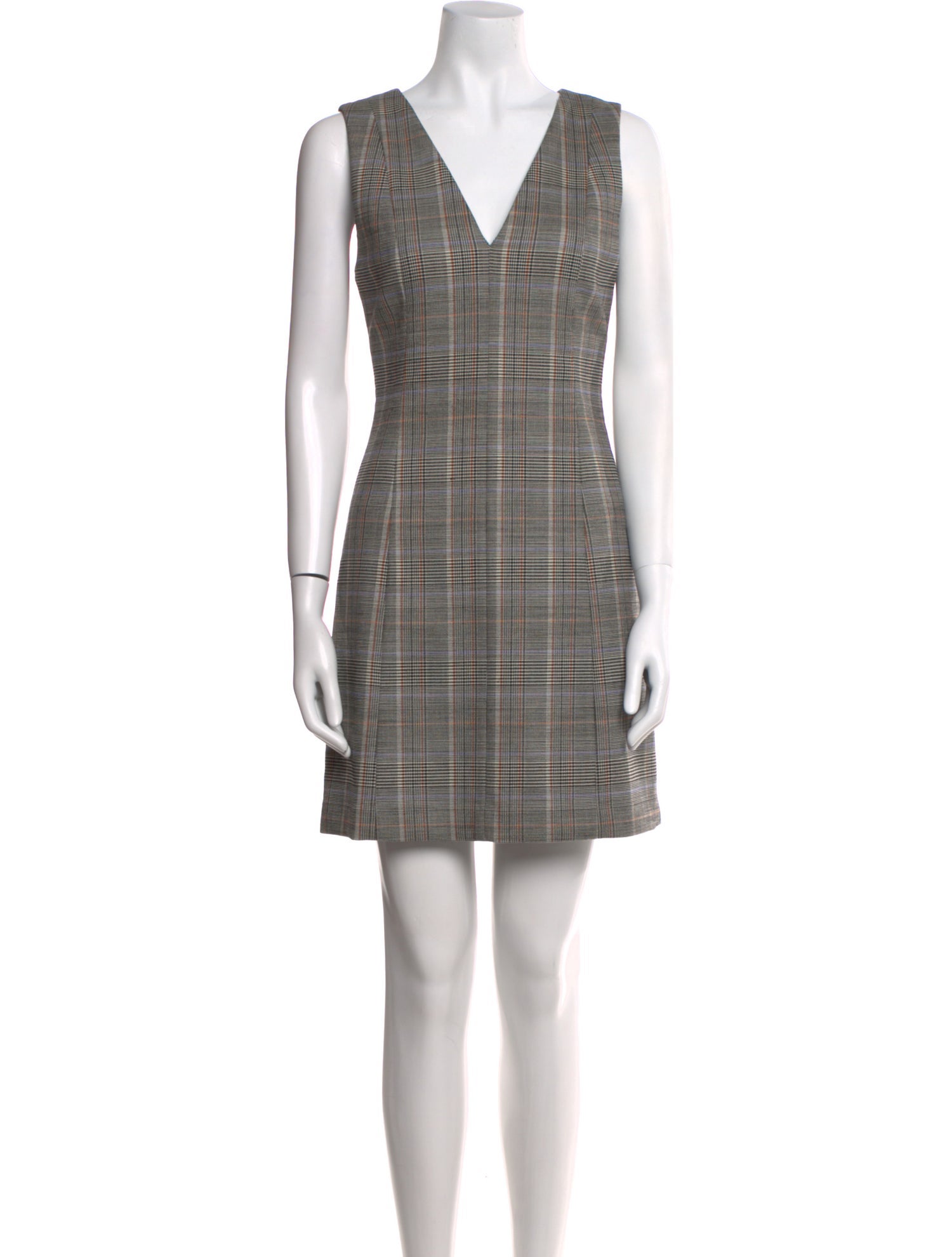 Theory Virgin Wool Mini Dress