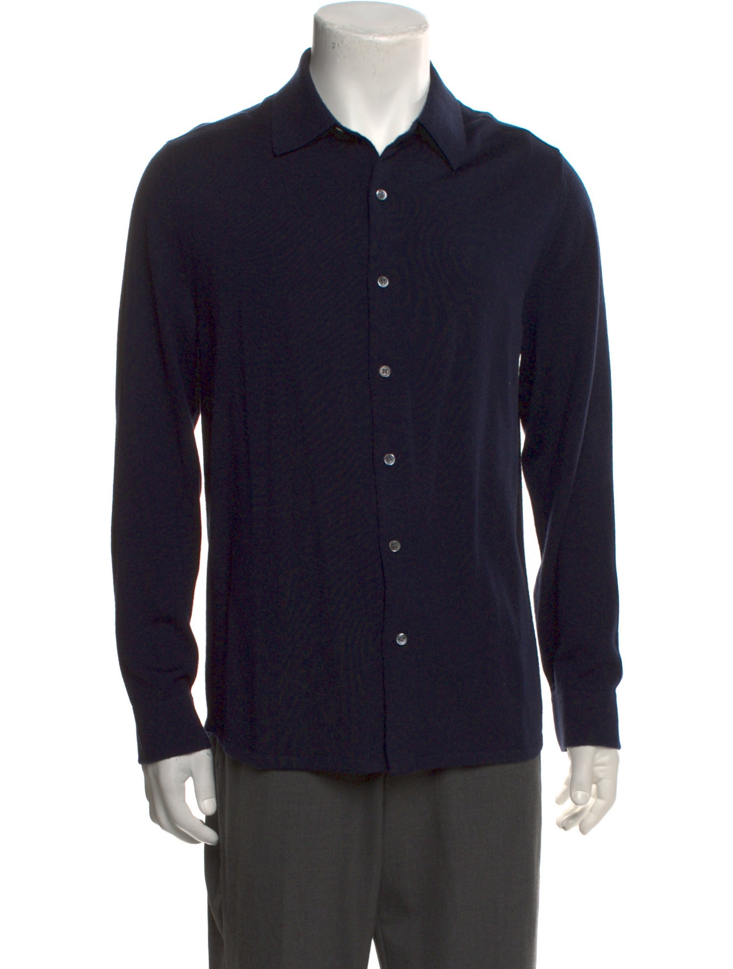 Theory Merino Wool Mock Neck Cardigan