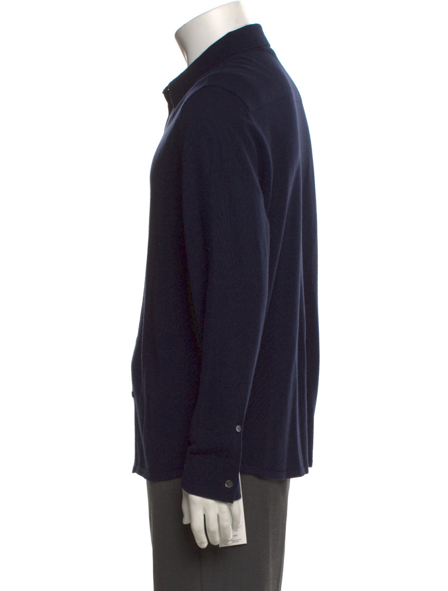 Theory Merino Wool Mock Neck Cardigan