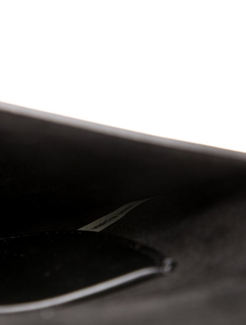 Theory Leather Top Handle Bag