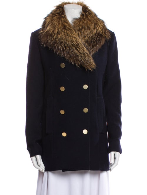 Theory Virgin Wool Fur Jacket