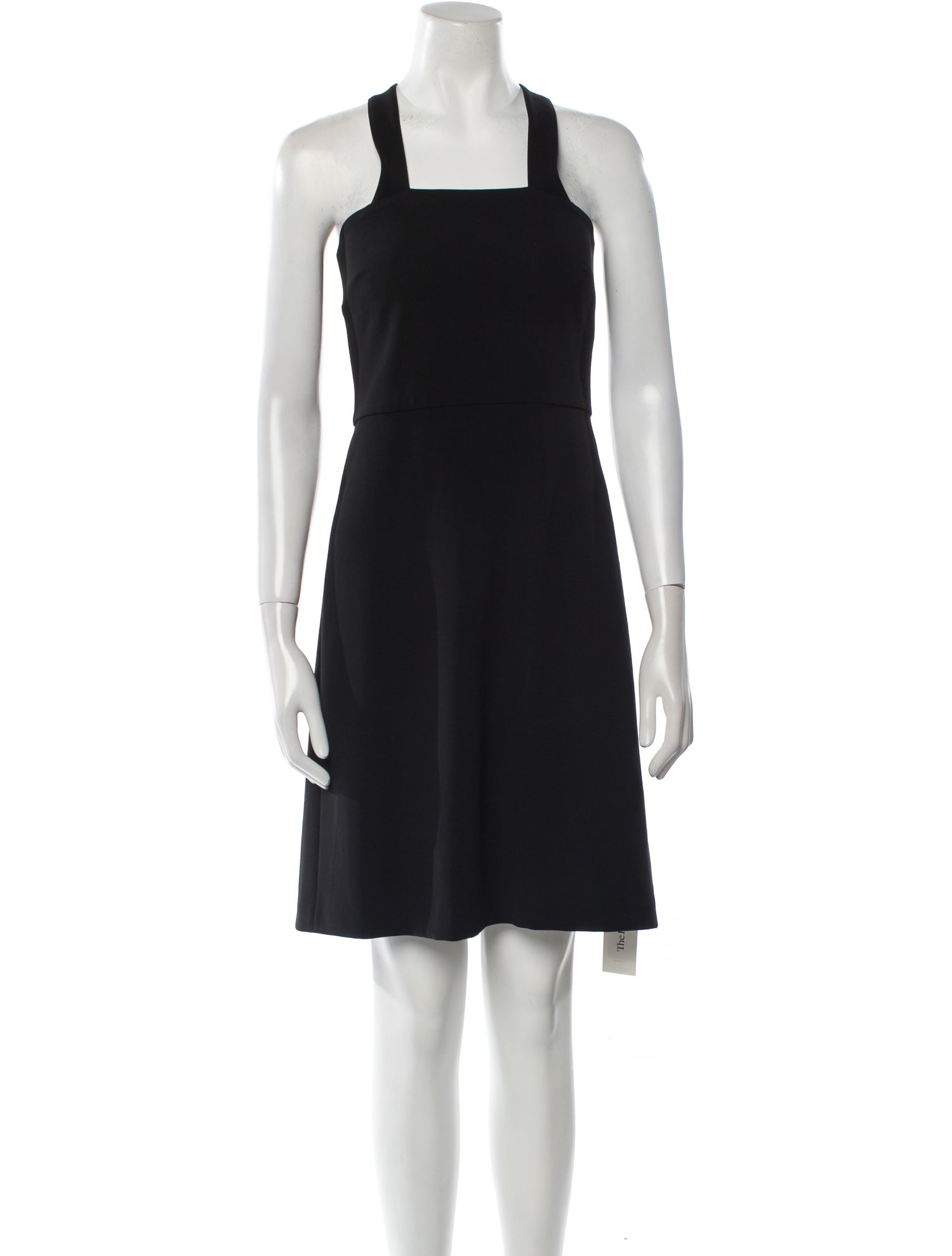 Theory Square Neckline Mini Dress