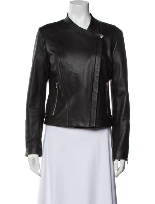 Theory Leather Biker Jacket