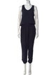 Theory Silk Scoop Neck Jumpsuit