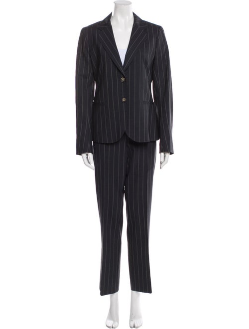 Theory Wool Striped Pantsuit