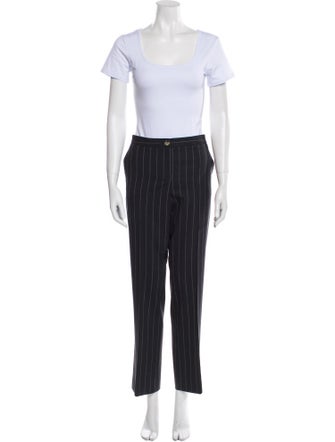 Theory Wool Striped Pantsuit