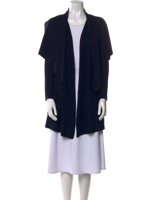 Theory Wool Open Front Sweater