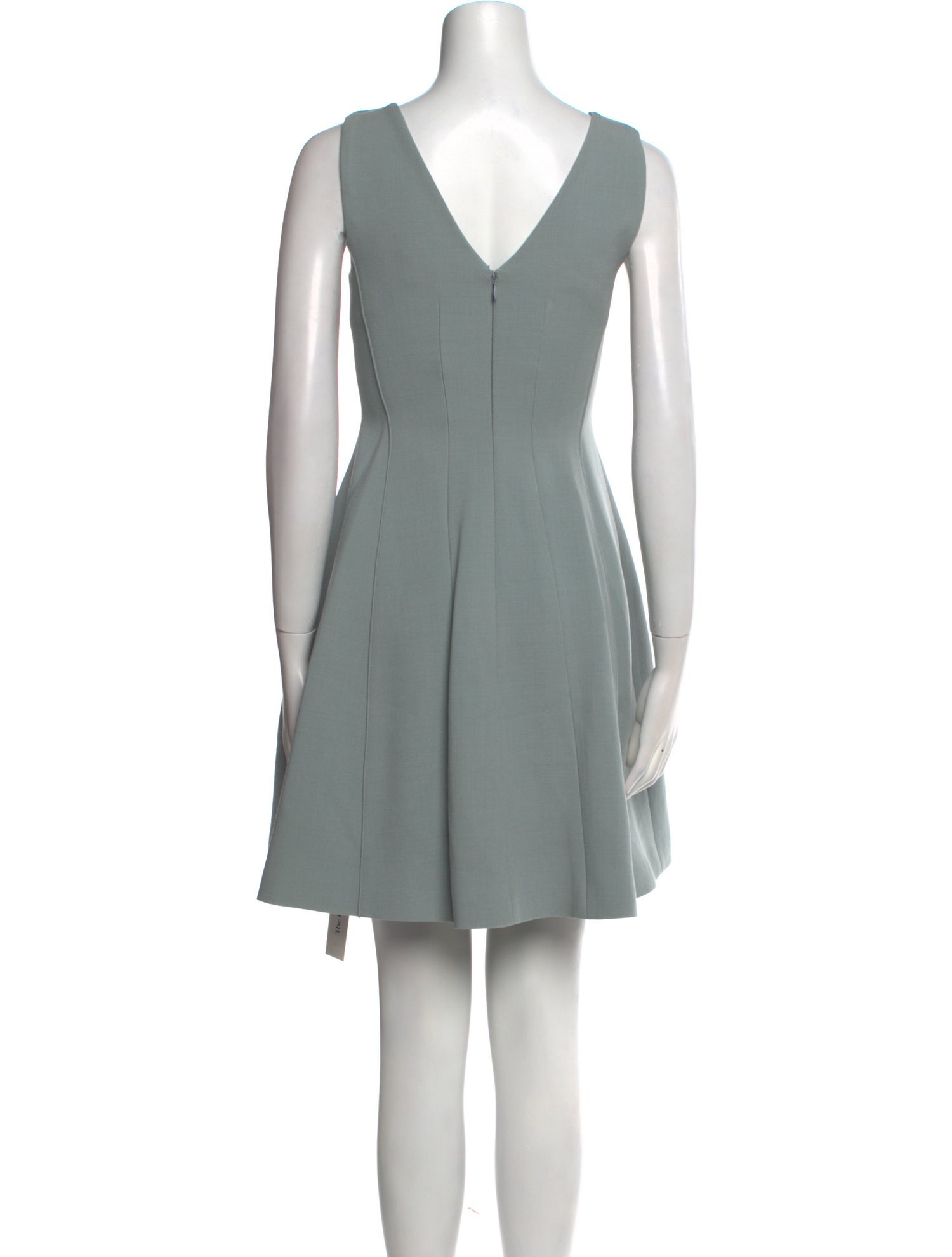 Theory Bateau Neckline Mini Dress