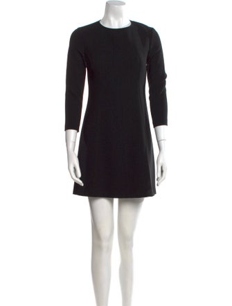 Theory Crew Neck Mini Dress