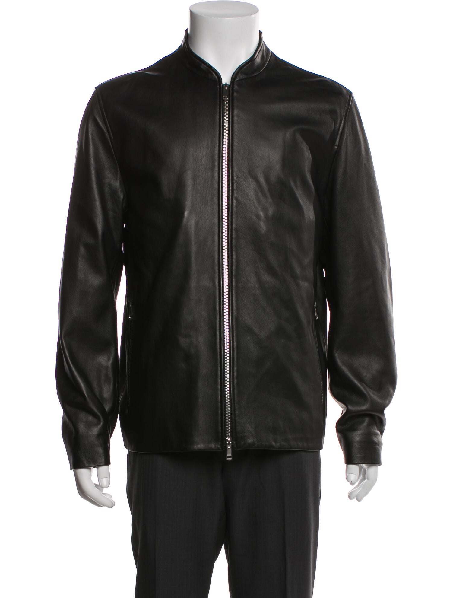 Theory Lamb Leather Jacket