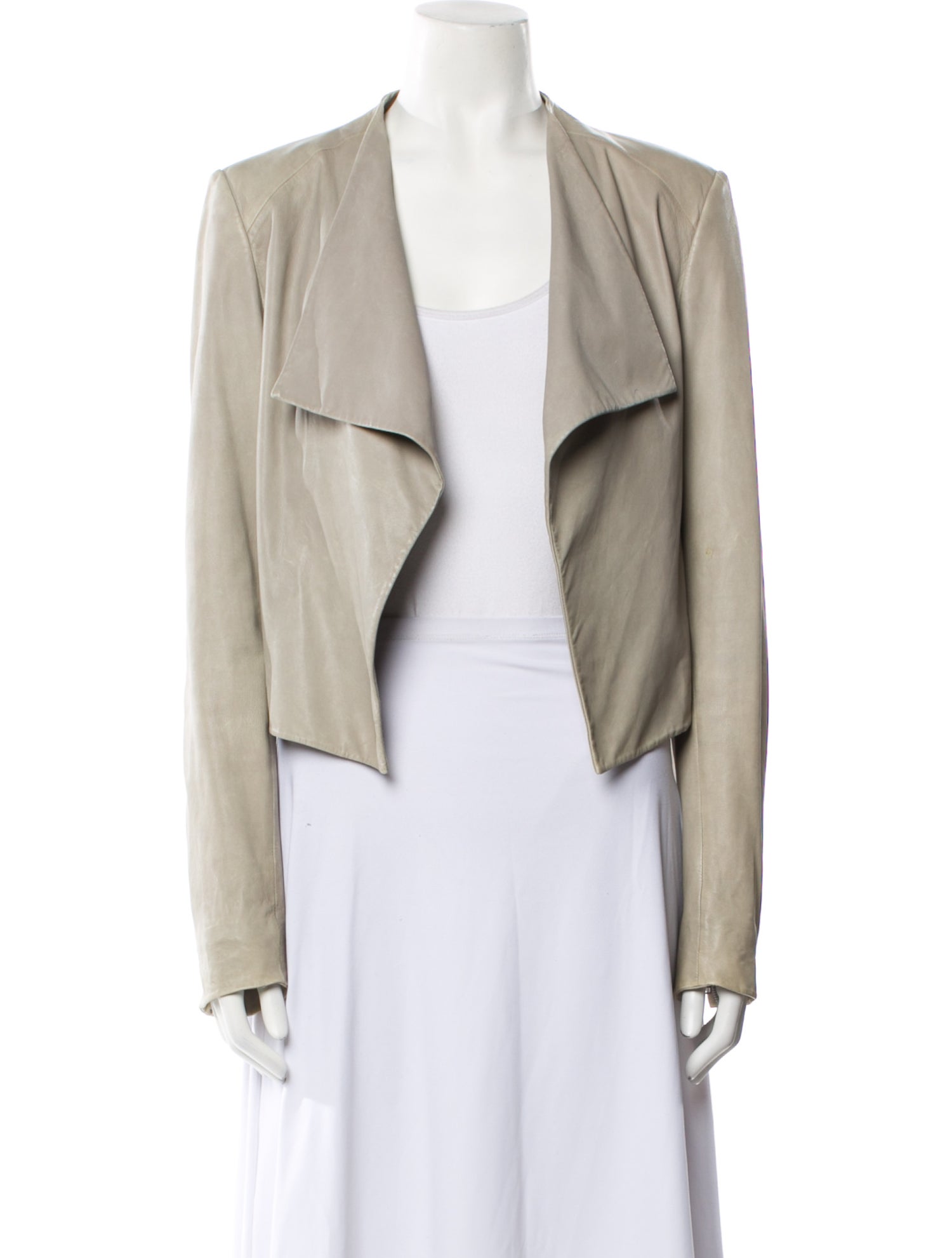 Theory Leather Evening Jacket