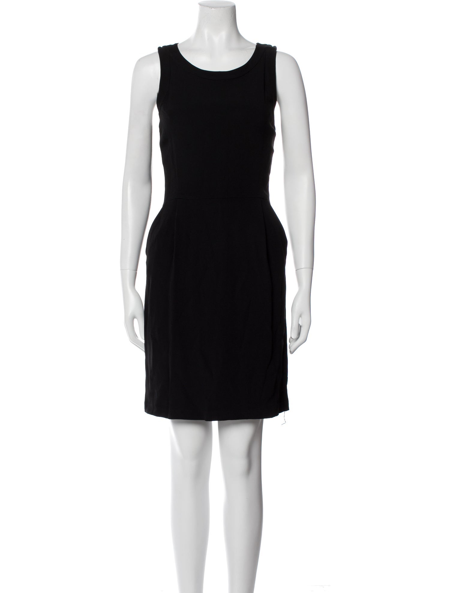 Theory Scoop Neck Knee-Length Dress