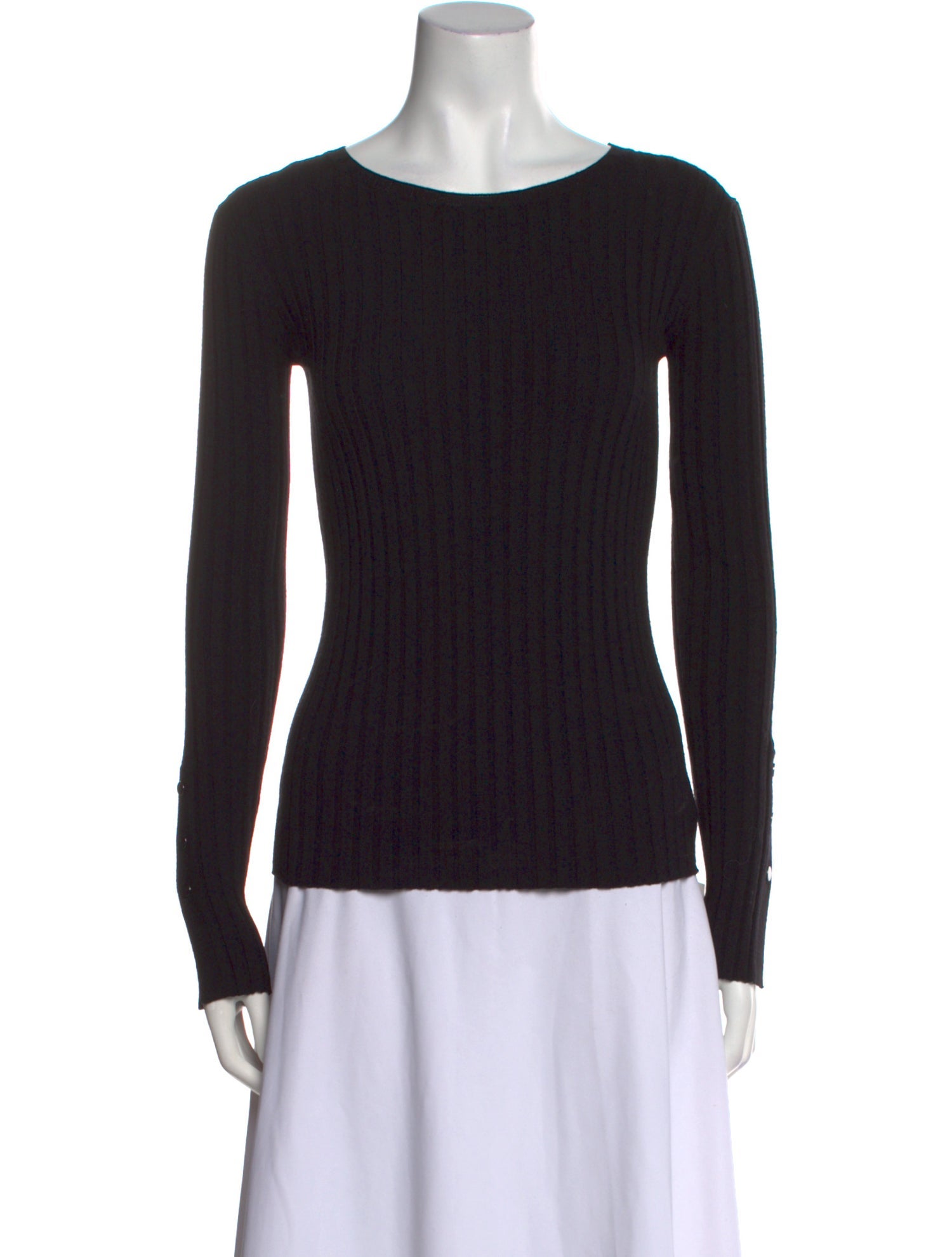 Theory Wool Scoop Neck Sweater