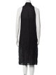 Theory Hemp Midi Length Dress
