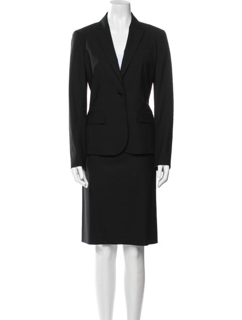 Theory Wool Skirt Suit