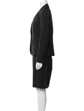 Theory Wool Skirt Suit