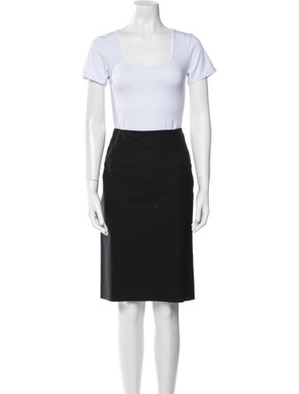 Theory Wool Skirt Suit