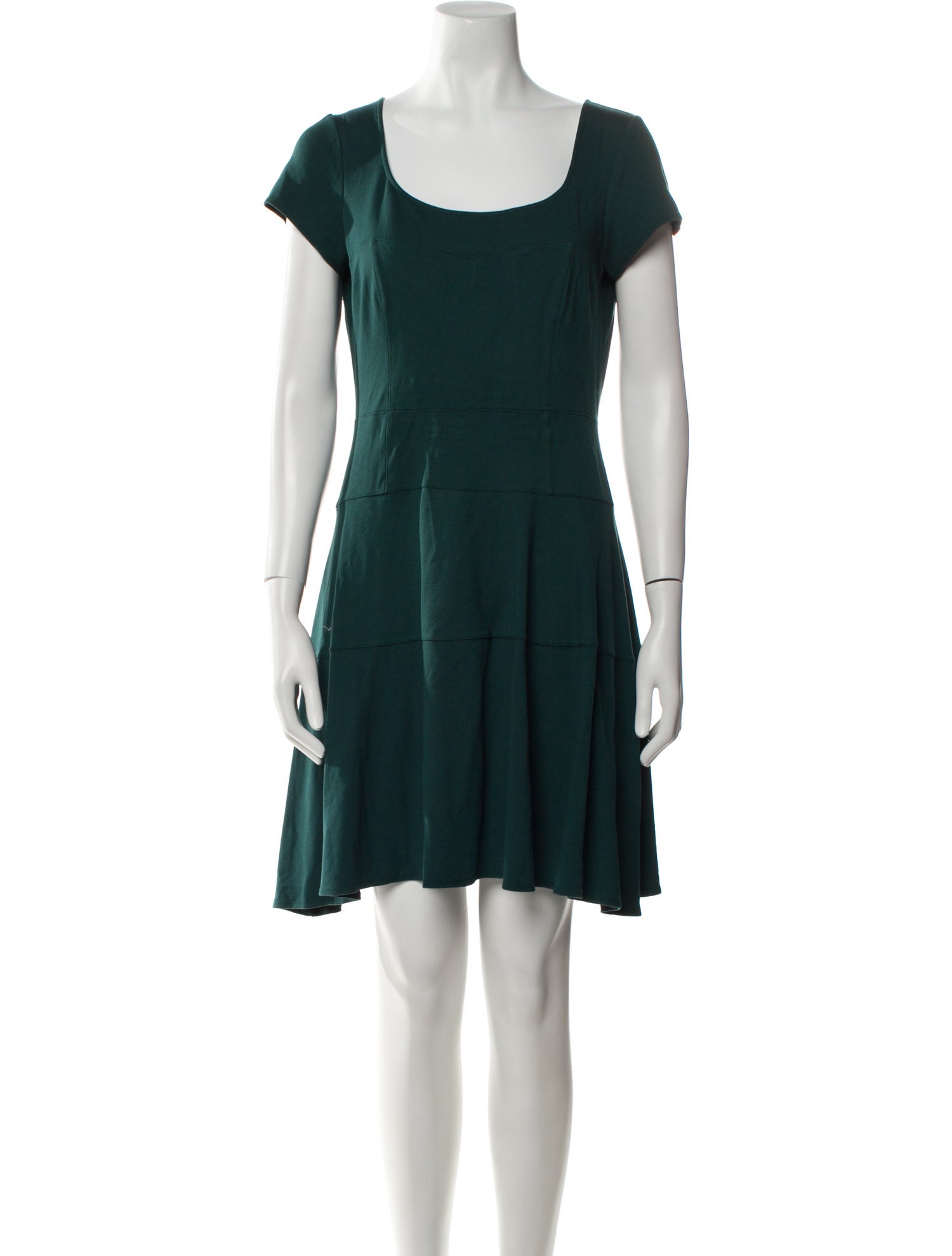 Theory Scoop Neck Mini Dress