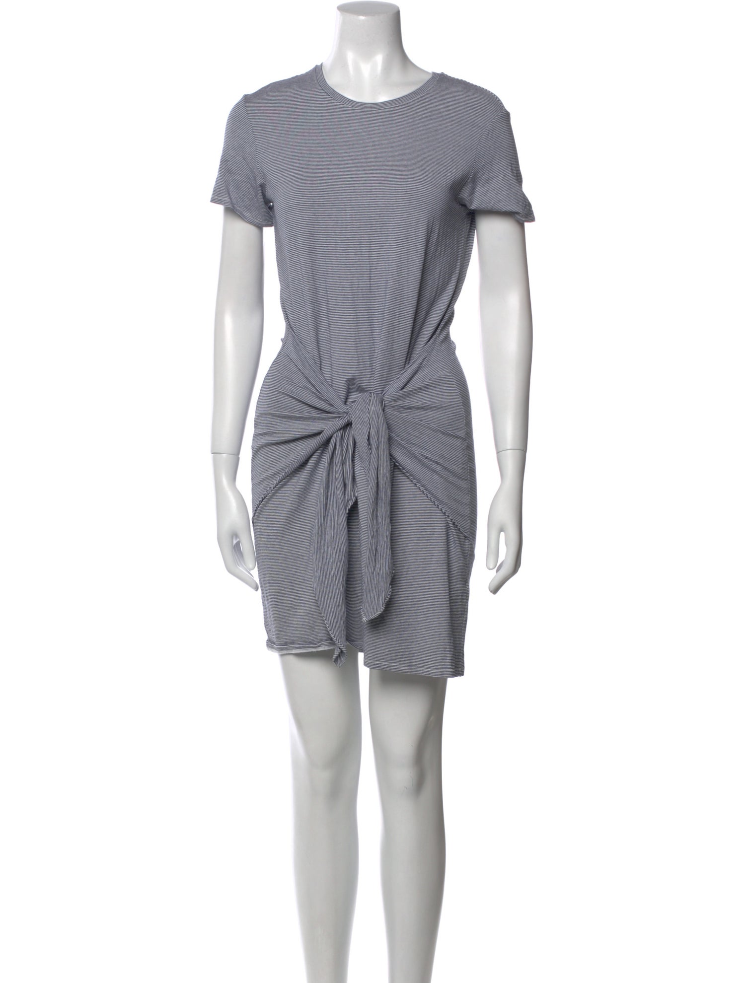 Theory Striped Mini Dress