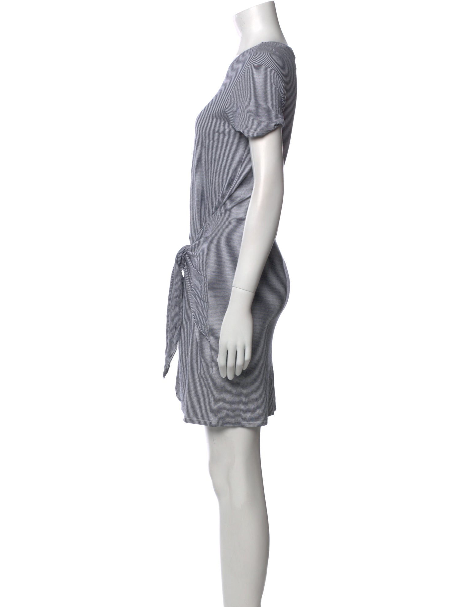 Theory Striped Mini Dress