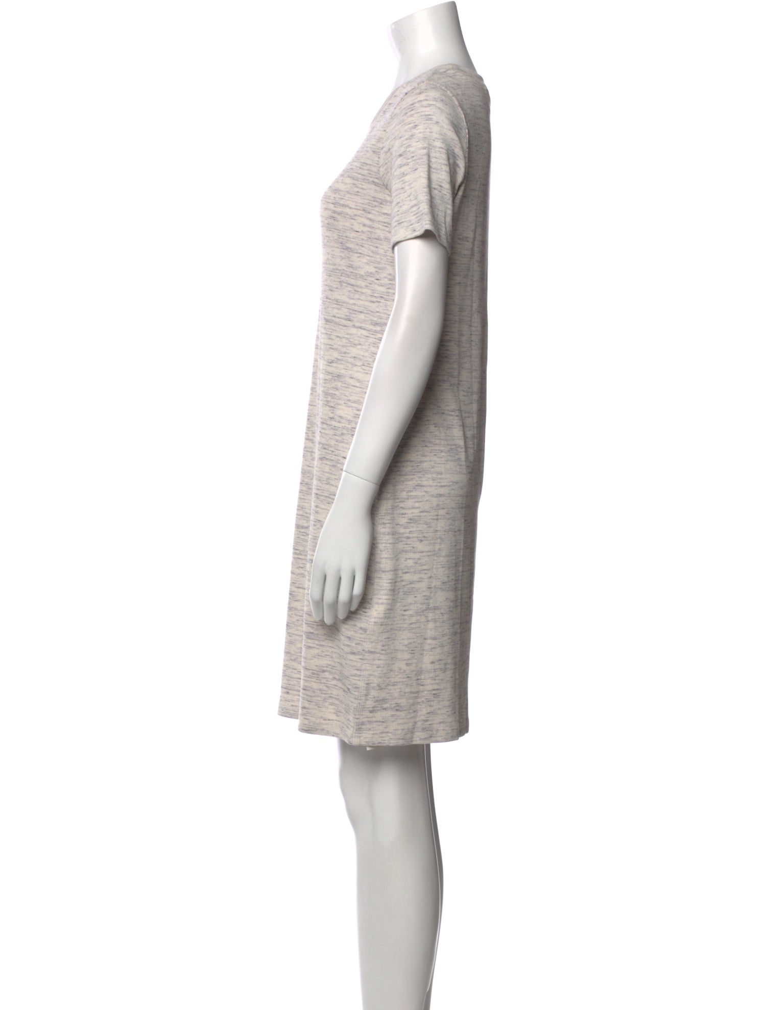 Theory Scoop Neck Mini Dress