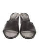 Theory Leather Slides