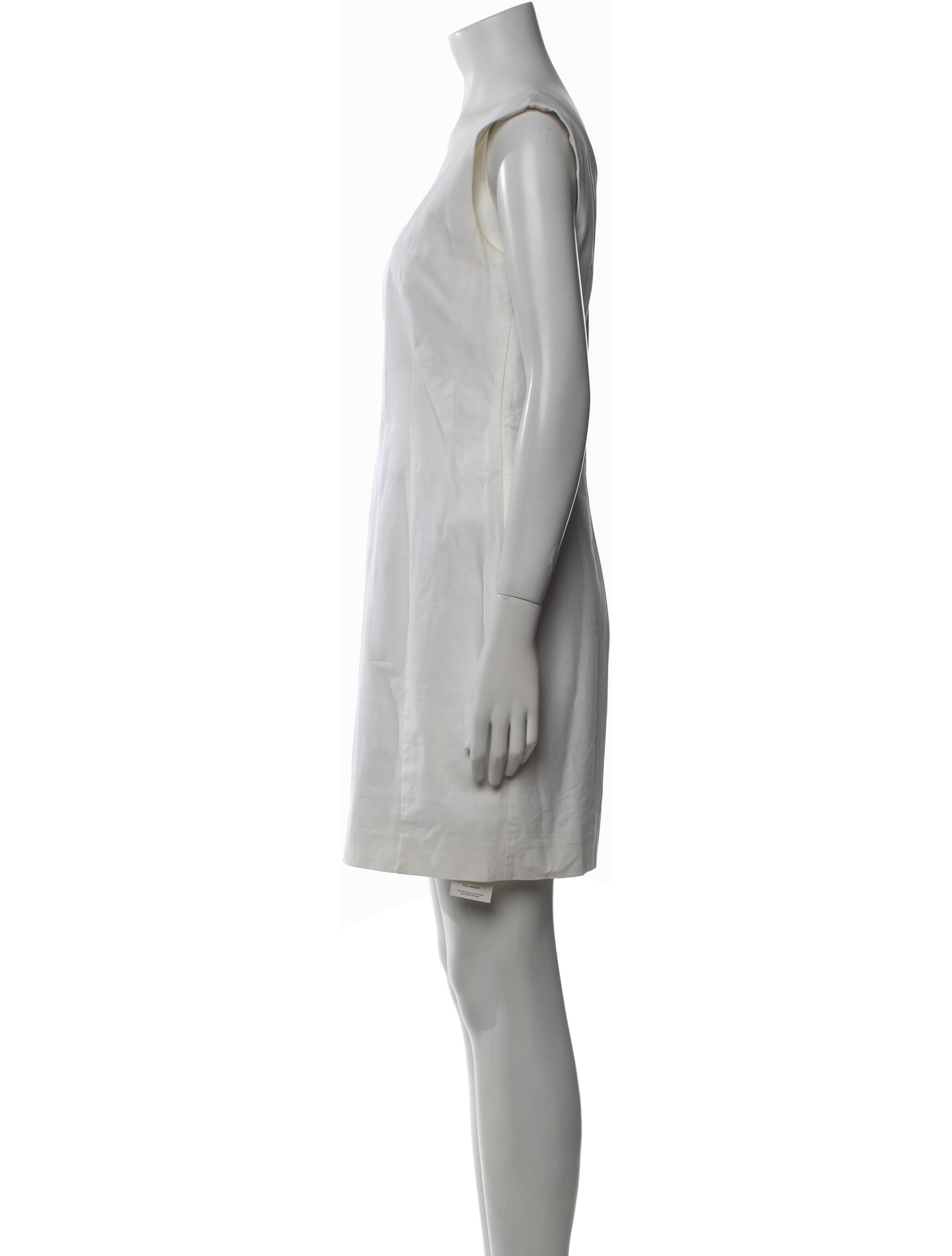 Theory V-Neck Mini Dress