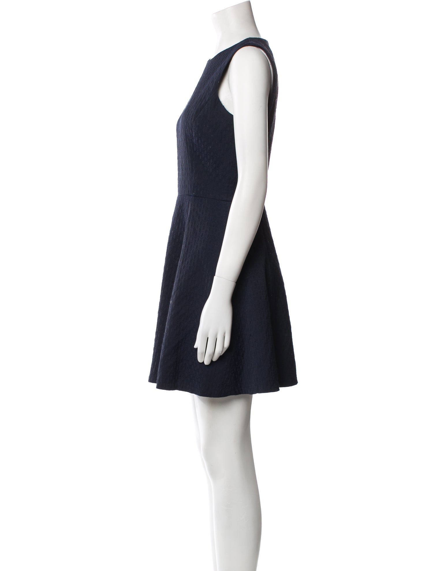 Theory Crew Neck Mini Dress