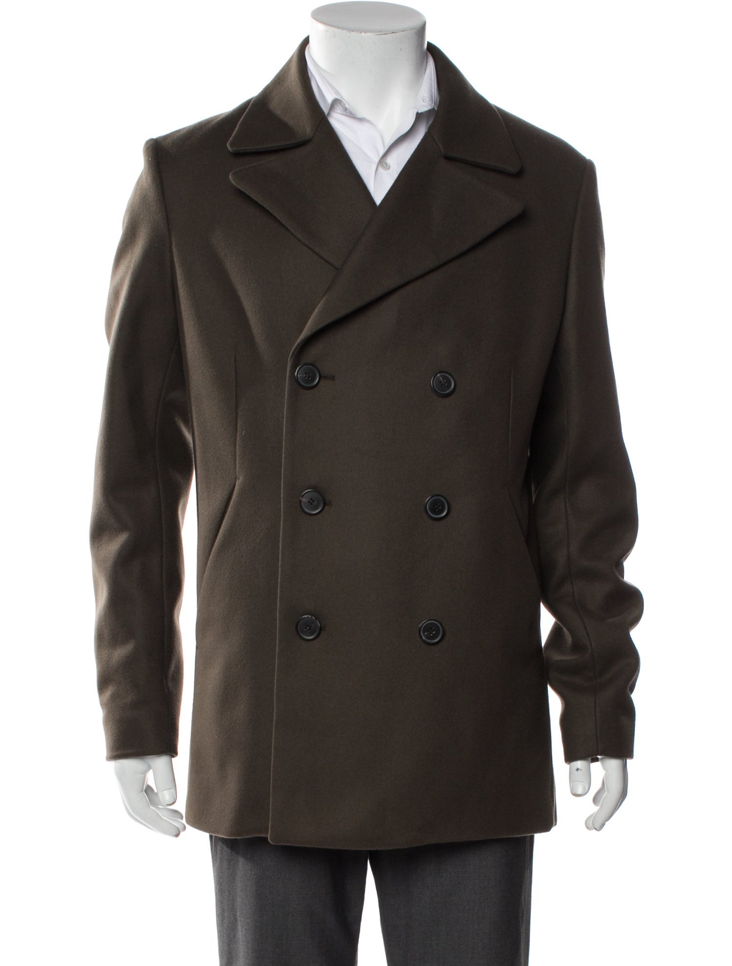 Theory Virgin Wool Peacoat