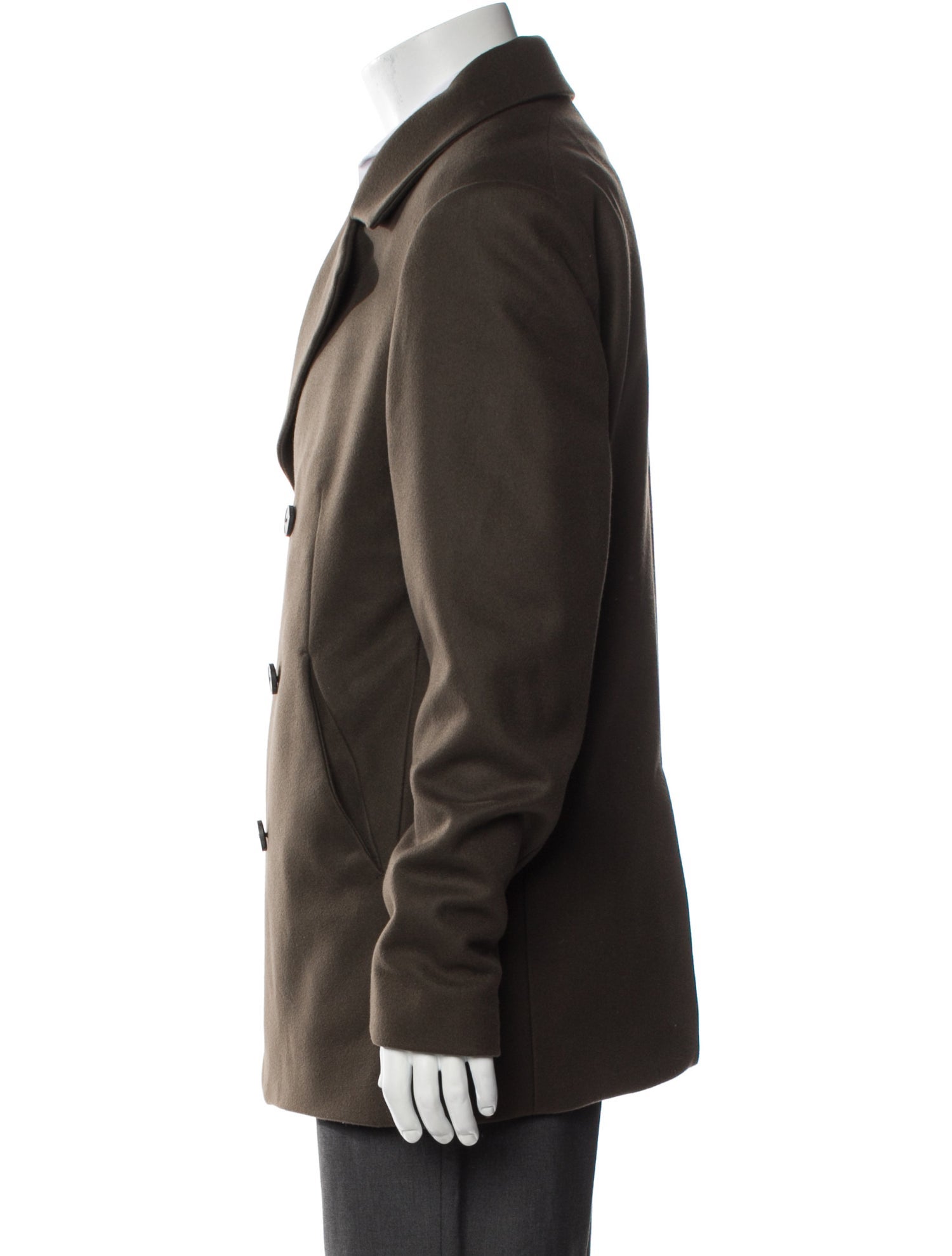 Theory Virgin Wool Peacoat