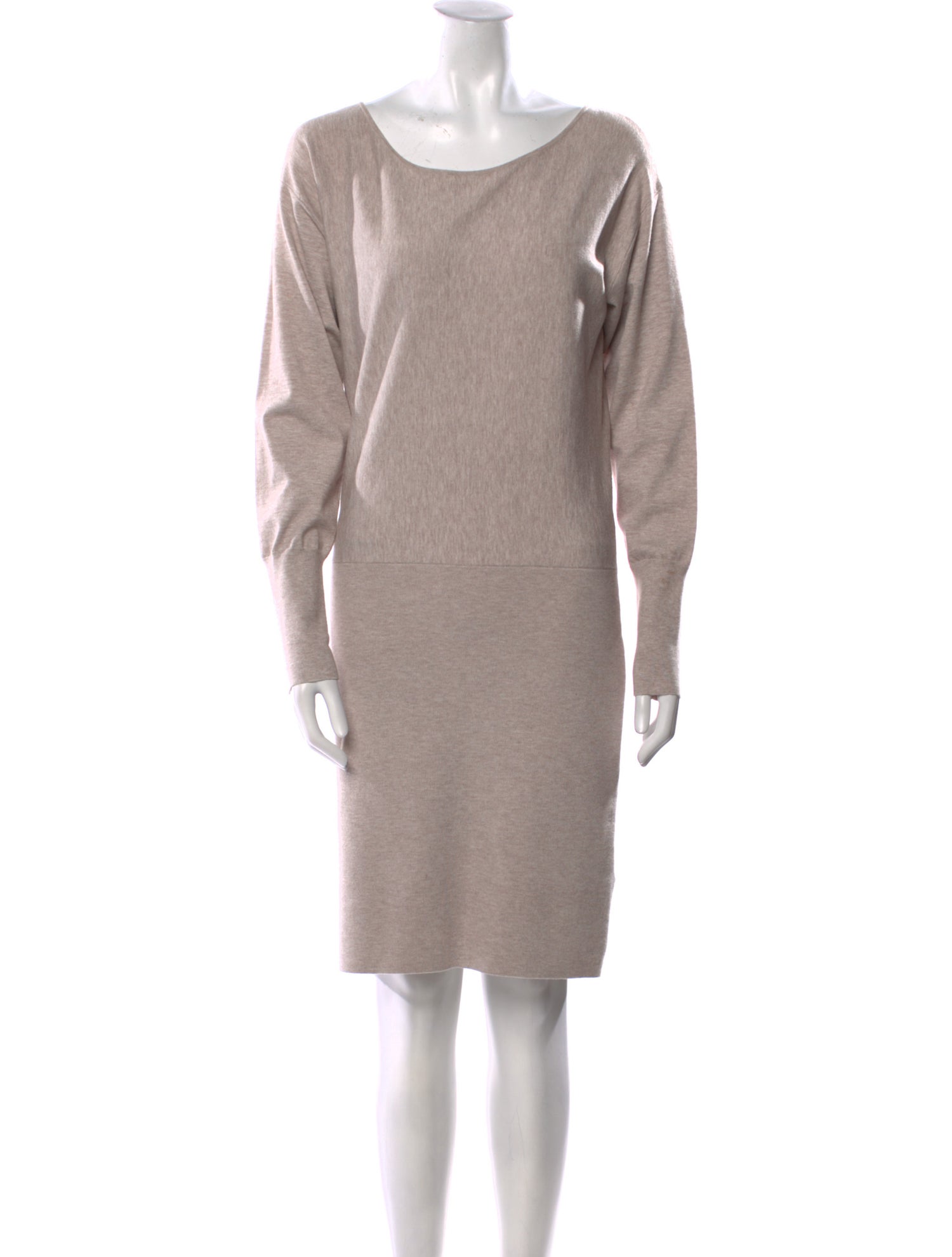 Theory Scoop Neck Mini Dress