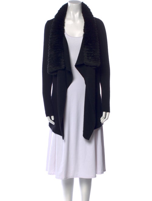 Theory Wool Open Front Sweater