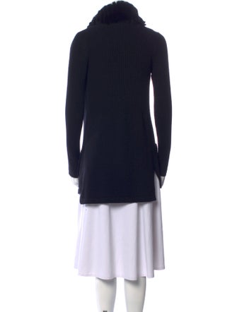 Theory Wool Open Front Sweater