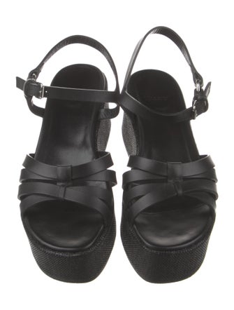 Theory Leather Espadrilles