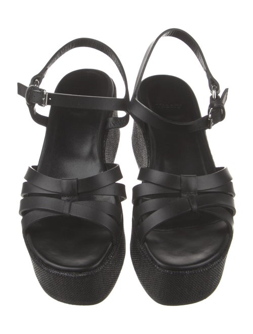 Theory Leather Espadrilles