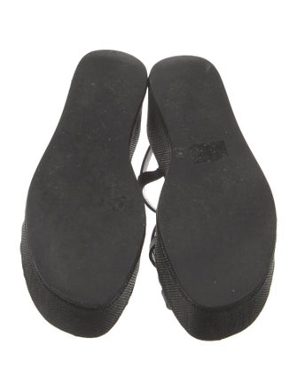 Theory Leather Espadrilles