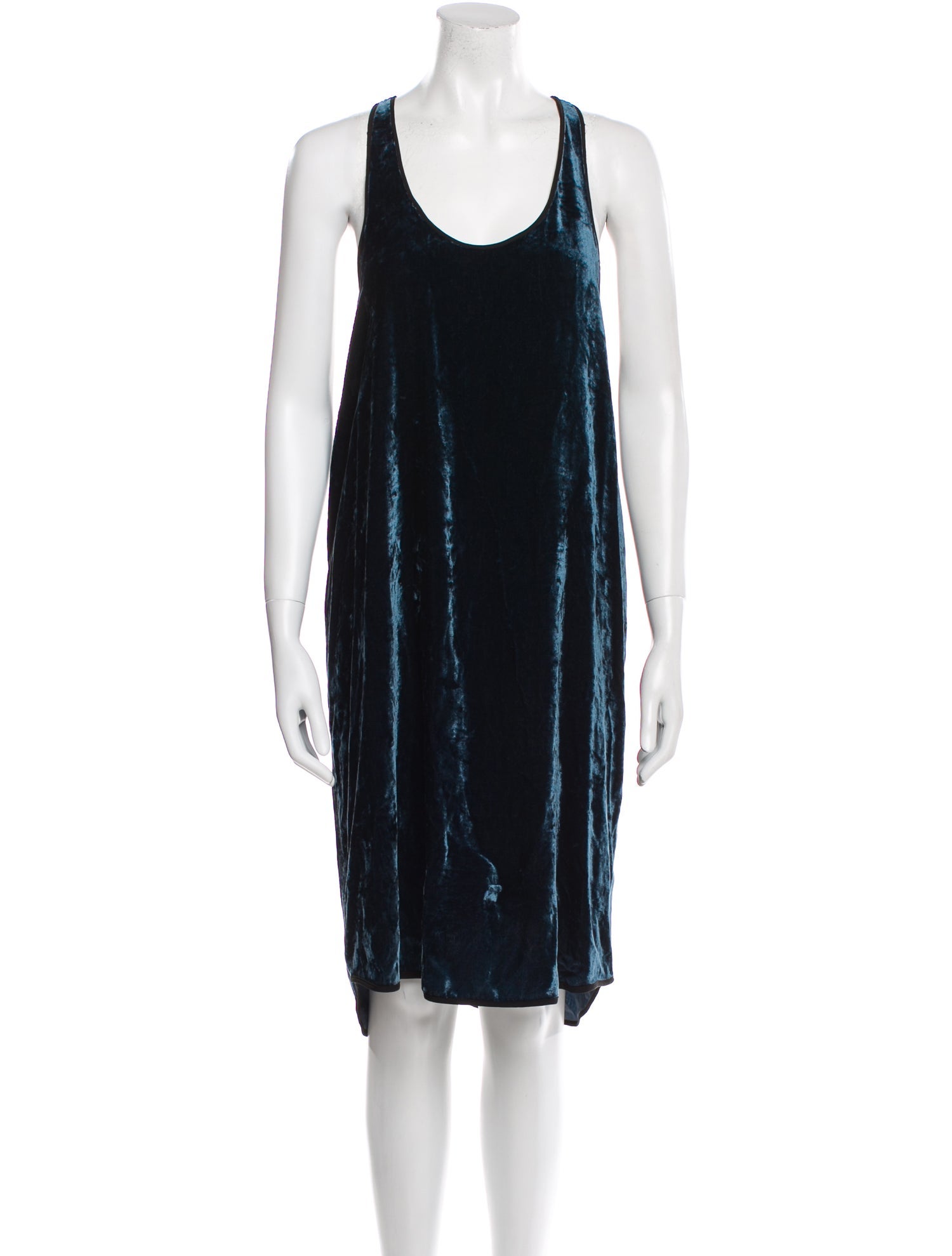 Theory Scoop Neck Knee-Length Dress